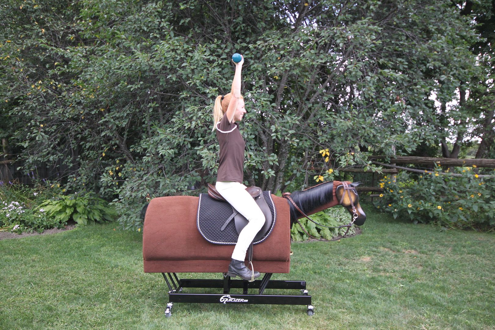 Frank Lovato Jr Equicizer Equestrian Exercises